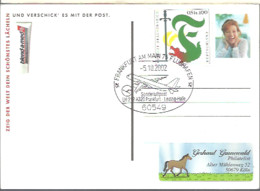 POSTKAETE 2002 - Cartes Postales Privées - Oblitérées