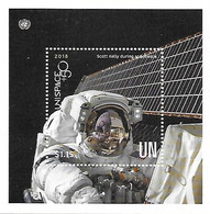 Nations Unies - ONU - 2018 - New York - Yvert** BF 43 - Sortie Dans L'espace De Scott Kelly - - Storia Postale