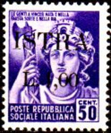 Italy -A865- Yugoslav Occupation - Istria 1945 (+) LH - Quality To Your Opinion. - Occup. Iugoslava: Istria