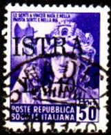 Italy -A866- Yugoslav Occupation - Istria 1945 (o) Used - Quality To Your Opinion. - Occ. Yougoslave: Istria