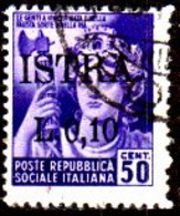 Italy -A868- Yugoslav Occupation - Istria 1945 (o) Used - Quality To Your Opinion. - Joegoslavische Bez.: Istrië