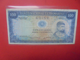 GUINEE (PORTUGAISE) 100 ESCUDOS 1971 Circuler (B.28) - Guinée