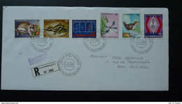 Lettre Recommandée Registred Cover Luxembourg 1987 - Briefe U. Dokumente