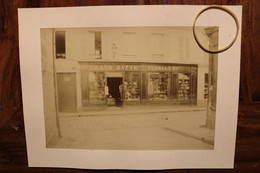 1870's Grand Bazar Florian 45 Rue Commerce épicerie Tirage Albuminé Sur Support Cartonné - Anciennes (Av. 1900)