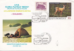 Romania, A IV-a Expeditie Romana De Cercetari Polare In Arctica, Bucuresti, 6.4.1994 - Programmi Di Ricerca