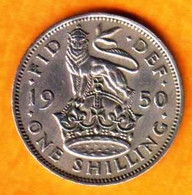 Grande Bretagne - 1 Shilling - 1950 - Otros & Sin Clasificación