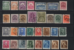 Hongrie, 31 Timbres Différents Oblitérés, Magyarország, Hungary, - Verzamelingen