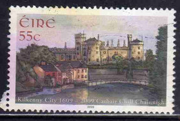 EIRE IRELAND IRLANDA 2009 CITY STATUS OF KILKENNY 55c USED USATO OBLITERE' - Used Stamps