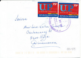 Argentina Cover Sent To Denmark 17-12-2001 With Topic Stamps - Storia Postale