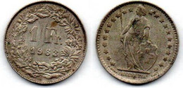 Suisse - Schweiz - Switzerland 1 Franc 1963 TTB - Other & Unclassified