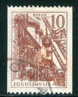 YUGOSLAVIA 1961 Definitive 10 D. Coil Stamps Used.  Michel 941 - Oblitérés