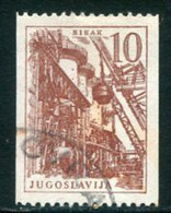 YUGOSLAVIA 1961 Definitive 10 D. Coil Stamps Used.  Michel 941 - Usados