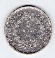 127 - FRANCE - 3ème République - 5 Francs 1873 A Type Hercule - 5 Francs