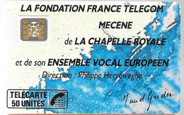 CARTE-PUBLIC-1989-50U-F75-SC4On-CHAPELLE ROYALE-2-6Pe 895847-UTILISE-TBE - 1989