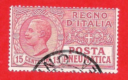 1913/23 (2) Effige Di Vittorio Emanuele III 15 Cent - Usato  (leggi Il Messaggio Del Venditore) - Pneumatische Post