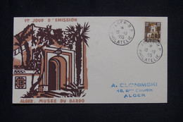 ALGÉRIE - Enveloppe FDC En 1955 - Musée Du Bardot -  L 136498 - FDC