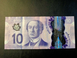 CANADA 10 DOLLARS P 107a 2013 USADO USED - Kanada