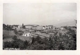 LATERINA - AREZZO - CARTOLINA FG SPEDITA NEL 1956 - LA STAZIONE - Arezzo