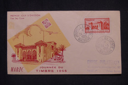 ALGÉRIE - Enveloppe FDC En 1955 - Journée Du Timbre - L 136526 - FDC