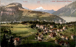 Morschach Mit Pilatus (3248) * 5. 3. 1913 - Morschach