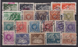 Polen / Polska Lot ° Briefmarken Gestempelt /  Stamps Stamped /  Timbres Oblitérés - Verzamelingen