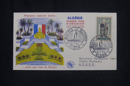 ALGÉRIE - Enveloppe FDC En 1955 - Œuvres De Guerre - L 136574 - FDC