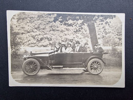 CP CARTE PHOTO TRANSPORT (V1503) VOITURE TAXI (2 Vues) Lieu à Situer - Taxi & Carrozzelle