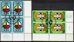 1971 Année Internationale Contre La Discrimination Raciale Bdq Zum 19-20 / Mi 236-7 Oblitéré / Gestempelt /used [zro] - Used Stamps