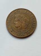 @ 2 Centimes CERES 1893 A @ - 2 Centimes