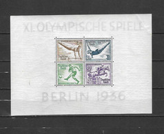 Olympische Spelen 1936 , Duitsland  - Blok ( Zie Foto's ) - Summer 1936: Berlin