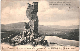 CPA Carte Postale France Territoire De Belfort  Les Allemands à La Motte  1903 VM61216 - Belfort – Siège De Belfort