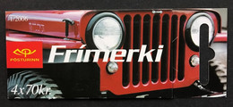 ISLANDE 2006 - NEUF**/MNH - CARNET BOOKLET YT C1053 - Mi 1126/1127 JEEP LANDROVER CARS - Markenheftchen