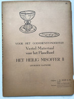 Nr 42 - Godsdienst - Vertel-Materiaal Voor Het Flanelbord - Het Heilig Misoffer II - 1965 - Scolaire