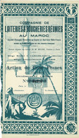 Ancienne Action - Compagnie De Laiteries & Boucheries Réunies Au Maroc - Déco - Afrique