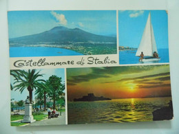 Cartolina Viaggiata "Castellammare Di Stabia" Vedutine 1977 - Castellammare Di Stabia