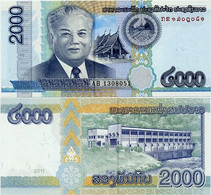 LAOS       2000 Kip       P-41       2011        UNC - Laos