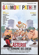 Astérix, Le Domaine Des Dieux (Astier- Chabat) - Catalogue Programme Cinéma - Asterix