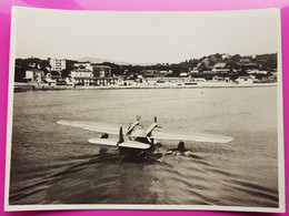 Photo Antibes Hydravion Liore Et Olivier H47 Prototype Pour Son 1er Vol Du 25 Juillet 1936 Collection Air France Rare - Non Classificati