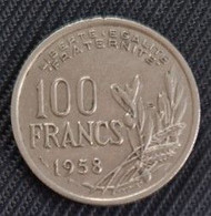 France- Pièce 100 Francs 1958 B - état TTB/SUP - 100 Francs