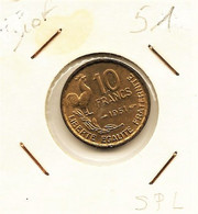 10 Francs  "Guiraud" 1951    SUP/SPL - 10 Francs