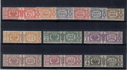 ITALIA REGNO 1927-32 PP ( SASS.24/35) ** MNH / VF - Postal Parcels