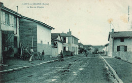 CPA Loisy Sur Marne - La Rue De Choizet - Collection E Navlet - Animé - Sonstige & Ohne Zuordnung