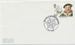 GB SPECIAL EVENT POSTMARKS PHILATELIC BUREAU EDINBURGH - 2 JULY 1982 - Marcofilie