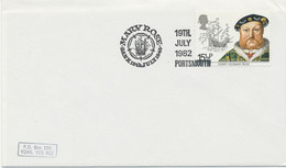 GB SPECIAL EVENT POSTMARKS MARY ROSE SANK 19th JULY 1545 - 19TH JULY 1982 PORTSMOUTH - Marcofilie