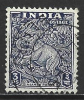 India 1949. Scott #207 (U) Ajanta Panel - Gebruikt