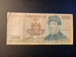 CHILE 1000 PESOS P 154f 2002 USADO USED - Chili