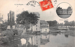 La Flèche       72          Vue Sur Le Loir.    Déversoir      -  15  -     ( Voir Scan ) - La Fleche