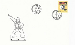 57539) Czech Republic FDC Prague 15.3 1995 Postmark Cancel - FDC