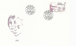 57540) Czech Republic FDC Prague 1.2 1995 Postmark Cancel - FDC