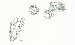 57541) Czech Republic FDC Prague 1.2 1995 Postmark Cancel - FDC